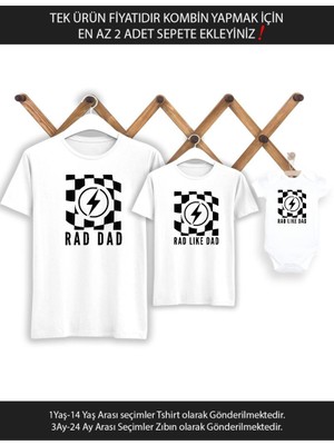 Rad Like Dad Baba Oğul Kız (Tek Ürün Fiyatıdır Kombin Yapmak Için En Az 2 Adet Sepete Ekleyiniz)