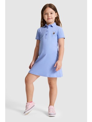U.s. Polo Assn. Kız Çocuk Lila Elbise (Örme) 50325597-VR245