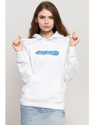 Tshirthane Need For Speed Most Wanted Beyaz Kadın 3ip Kapşonlu Sweatshirt
