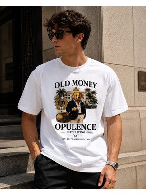 Montree Erkek Oversize Baskılı %100 Pamuk T-Shirt
