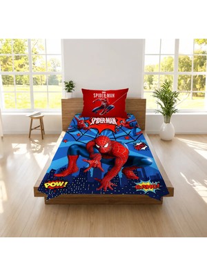 Hediyechy Spiderman Tek Kişilik Pike Takımı