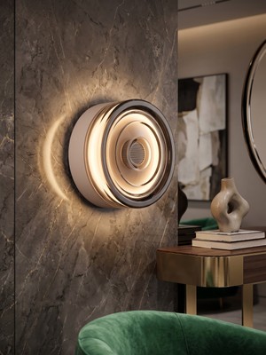 Lara Decor Krom Camlı Aspirin Duvar Apliği