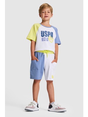 U.s. Polo Assn. Erkek Çocuk Indigo Şort (Örme) 50325620-VR028