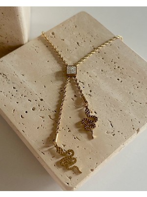 Deesse Latelier GOLD YILAN KOLYE