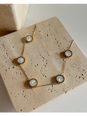 Deesse Latelier GOLD ROMA HARF KOLYE