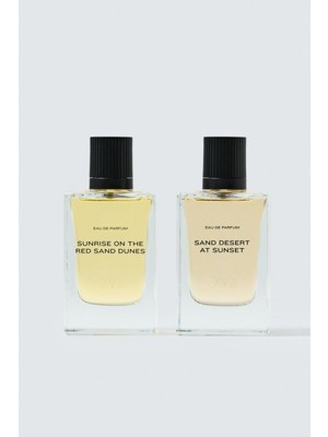 Zara SUNRISE ON THE RED SAND DUNES EAU DE PARFUM 100 ML (3.4 FL OZ.) + SAND DESERT AT SUNSET EAU DE PARFUM 100 ML