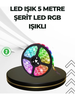 Belirtilmemiş Dekoratif Kumandalı Şerit LED 5 Metre