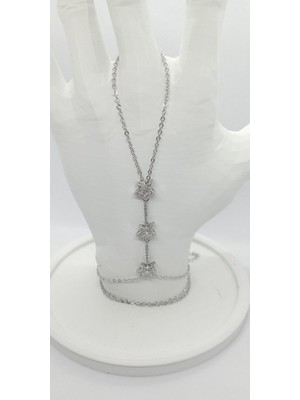 Silver Renk Yıldız Figürlü Şahmeran
