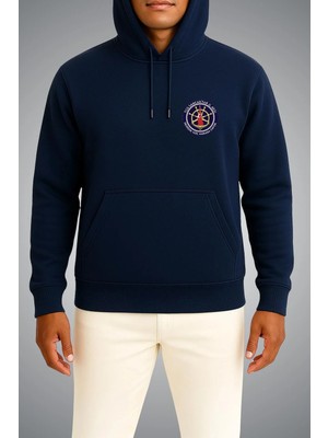 Bahriyeli Collection Kapüşonlu Tcg Sancaktar Logo Cep Baskılı Unisex Sweatshirt