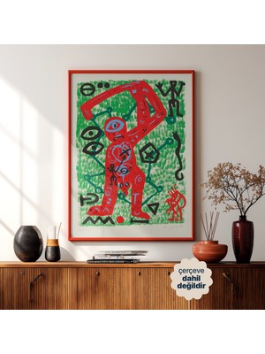 Persona Istanbul A.R. Penck "Golfer" - Sanat Posteri (Çerçevesiz)