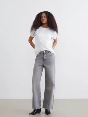 Lc Waikiki Yeni Sezon Wideleg Kadın Jean Pantolon