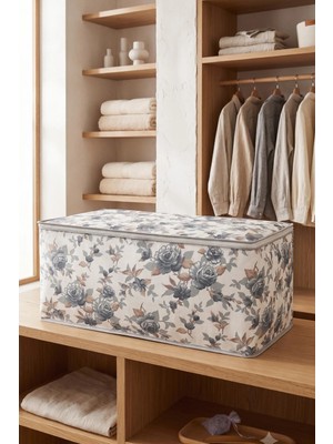 Vaybe 2'li Set Mega Plus Yorgan Hurcu ve Çok Amaçlı Düzenleyici Organizer 98X50X40 cm