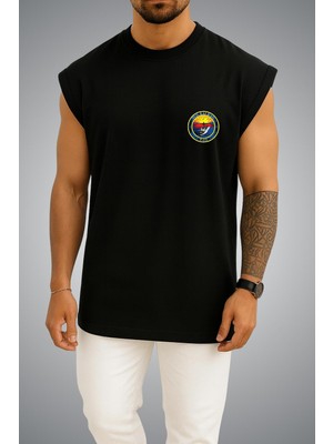 Bahriyeli Collection Oversize Tcg Kalkan Logo Cep Baskılı Atlet