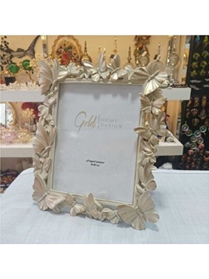 Empressco Kelebek Desenli 20X25 cm Şık Fotoğraf Çerçevesi