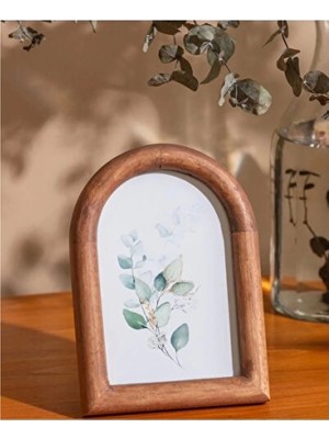 Empressco Kahverengi Ayaklı Dekoratif Fotoğraf Çerçevesi 17 cm