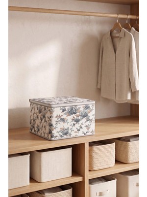 Vaybe 5'li Set Midi Çorap Hurcu ve Çekmece Içi Düzenleyici Organizer 30X22X18 cm