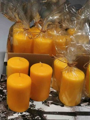 İV BLUE PURPLE Citronella Sineksavar Turuncu 4 Adet Baton Mum