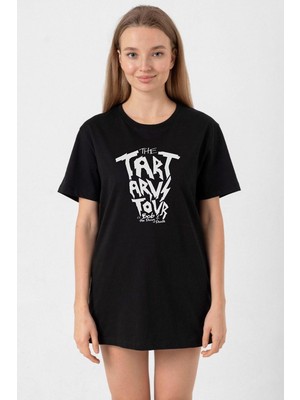 Percy Jackson The Tartarus Tour Siyah Kadın Oversize Tshirt