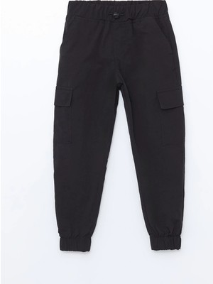 Lc Waikiki Yeni Sezon Rahat Kalıp Beli Lastikli Erkek Çocuk Kargo Jogger Pantolon