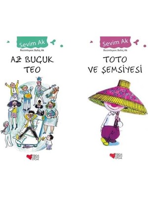 Can Yayınları Az Buçuk Teo ve Toto ve Şemsiyesi (Sevim Ak)