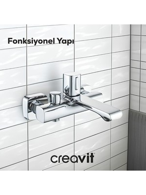 Esranın Dünyası Krom Banyo Bataryası AL2500, Modern Tasarım ve Uzun Ömür