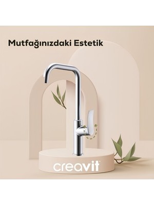 Esranın Dünyası Şelale Eviye Bataryası, Krom, LU8500 Model