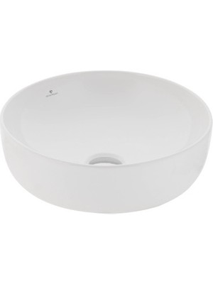 Esranın Dünyası Seramiksan Sole Tezgah Üstü Lavabo 42 Cm, Beyaz