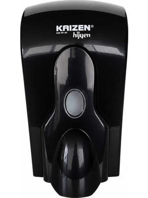 Kaizen Manuel Plus Doldurmalı Köpük Sabun Dispenseri Siyah