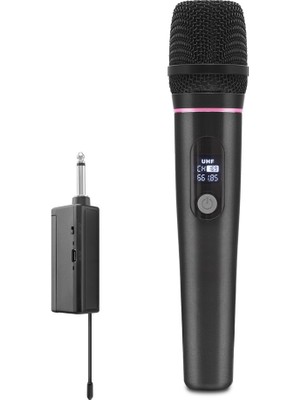 Skygo Kablosuz Uhf El Mikrofonu 6.35 Mm - Siyah HDX2790