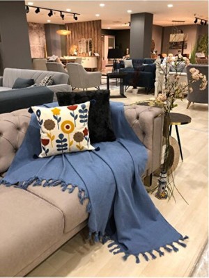 Empressco Renkli El Bağlama Koltuk Örtüsü 180X200 Cm, Şık ve Kullanışlı Tasarım