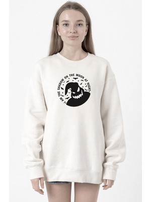 Tshirthane Oogie Boogie Beyaz Kadın 2ip Sweatshirt