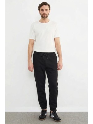 FullaModa Beli Lastikli Jogger Eşofman Altı