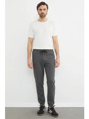 FullaModa Beli Lastikli Jogger Eşofman Altı