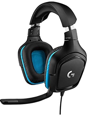 G G432 Kablolu Oyuncu Kulaklığı, 7.1 Surround Ses, Dts Kulaklık: x 2.0, 6mm Mikrofon, Windows, Mac,