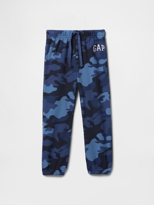 Gap Erkek Bebek Mavi Gap Logo Fransız Havlu Kumaş Pull-On Jogger Eşofman Altı