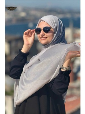 ALDAIYR Simli Şal Abiye Şal