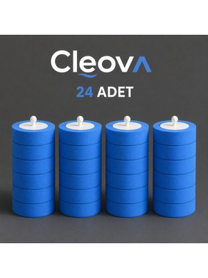 Cleova Tek Kullanımlık Fırça Başlığı Yedekleri