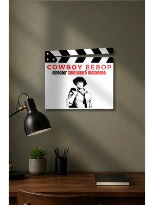 Gişe Arts Klaket Tablo / Duvar Dekoru - Cowboy Bebop V2