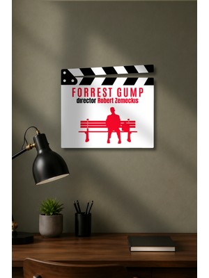 Gişe Arts Klaket Tablo / Duvar Dekoru - Forrest Gump V2