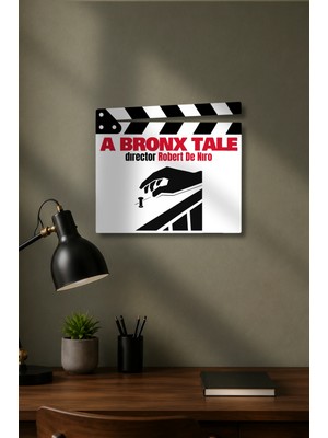 Gişe Arts Klaket Tablo / Duvar Dekoru - A Bronx Tale (Günaha Davet) V2