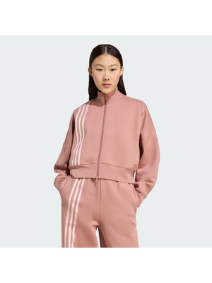 Adidas Originals JW3609 Off Placed 3-Stripes Zip Up