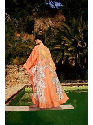 Jaquette x DeFacto Desenli Kimono H1253AX26HS