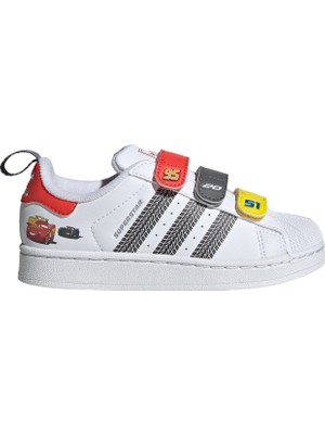 Adidas Originals JQ1337 adidas Pixar Cars Superstar II Comfort Closure Çocuk Ayakkabısı