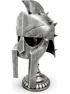 Nemere İthalat Gladyatör Miğferi Biblosu - Metal - 53X16 cm Dekoratif Obje Nemere Ithalat
