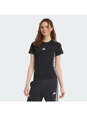 Adidas Sportswear JM1878 Holiday 3-Stripes Slim Tişört