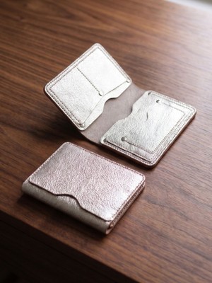 Luna Luster Deri Parlak Gold Baskı Pasaportluk & Kartlık & Araç Içi Düzenleyici DRC76