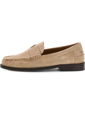 Guess Bej Erkek Loafer Rossıo