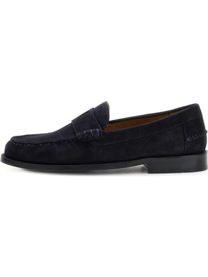 Guess Lacivert Erkek Loafer Rossıo