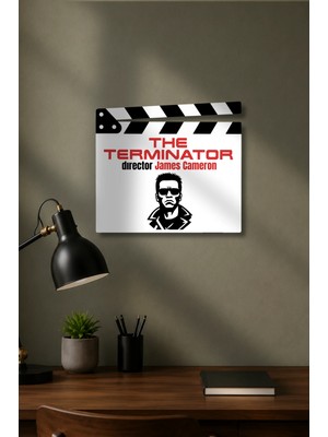 Gişe Arts Klaket Tablo / Duvar Dekoru - The Terminator (Terminatör: Yok Edici) V2