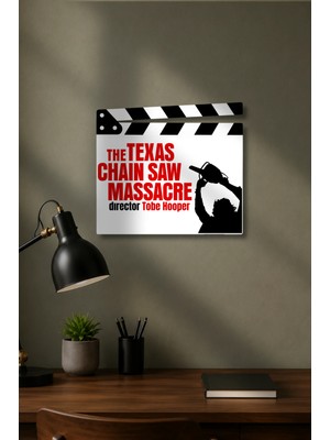 Gişe Arts Klaket Tablo / Duvar Dekoru - The Texas Chain Saw Massacre (Teksas Katliamı) V2